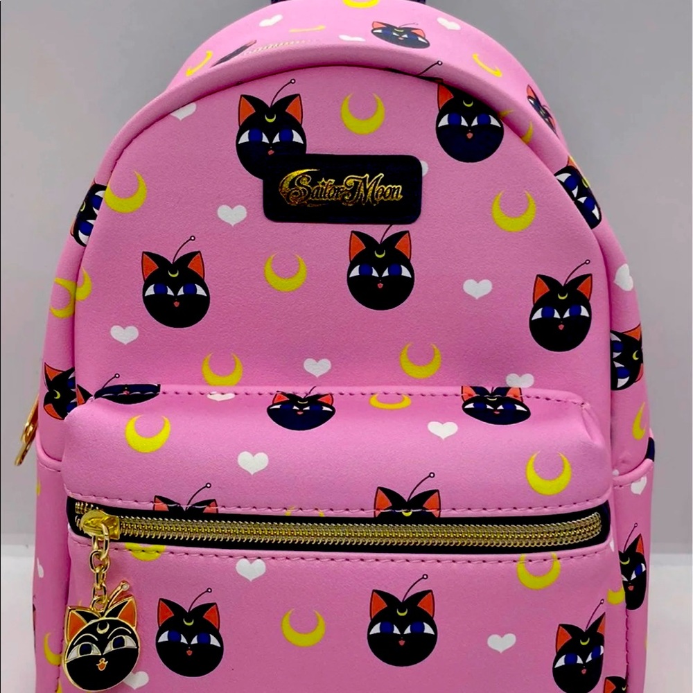 Loungefly Sailor Moon Luna Mini Backpack NWT